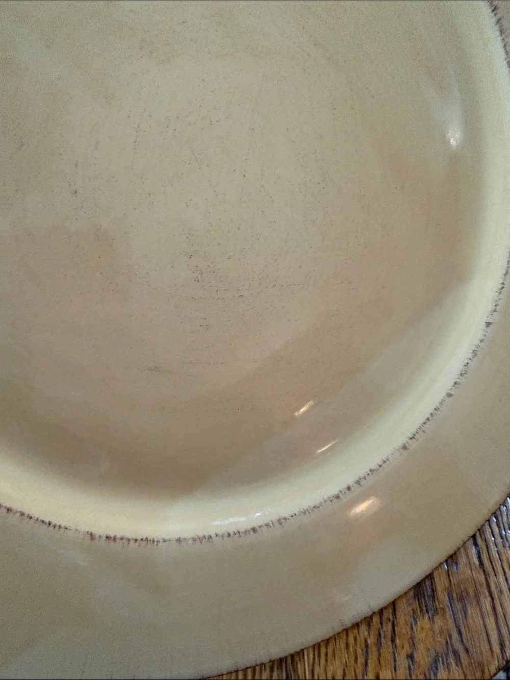 Pier 1 Toscana Gold serving platter. As Is!